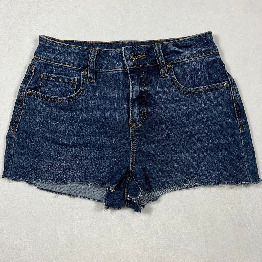 Style & Co. curvy capri women’s denim jean cut off shorts